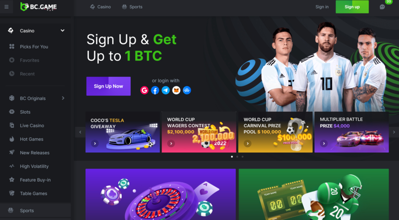 BC Game آن لائن کیسینو تفریح، مواقع اور انعامات BC Game آن لائن کیسینو تفریح، مواقع اور انعامات